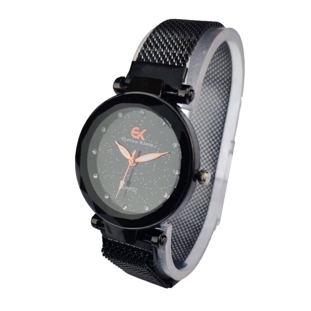 stainless steel watch